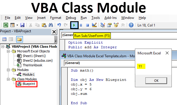 VBA Class Module