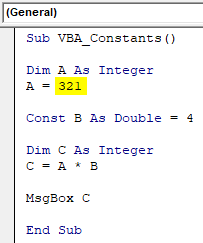 Change the value Example 1-13