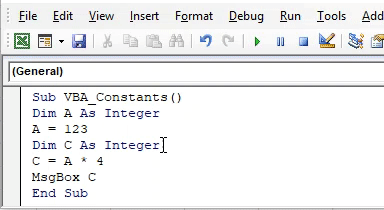 VBA Constant Example 1-8