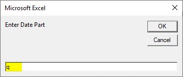VBA DatePart Example 1-10