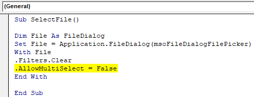 VBA FileDialog Example 1-10