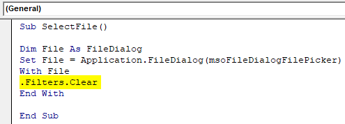 VBA FileDialog Example 1-9
