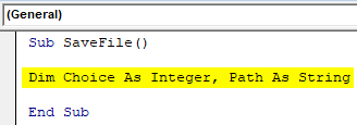 VBA FileDialog Example 2-2