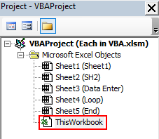 ThisWorkbook Example 2-2