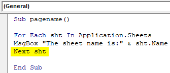Add Next Keyword Example 2-6