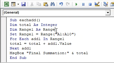 Final Summation Example 3-10