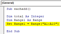 VBA For Each Loop Example 3-4