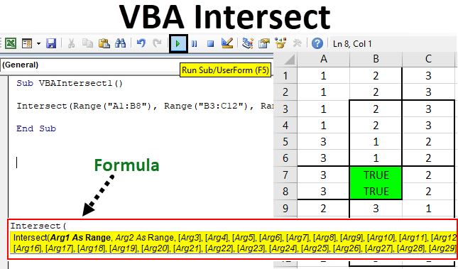 VBA Intersect