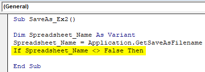 VBA Save As Example 2-4