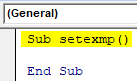 VBA Set Example 1-4