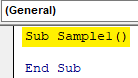 VBA StrComp Example 2.1