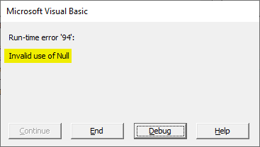 VBA Switch Example 1-10