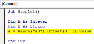 VBA Switch Example 2-4