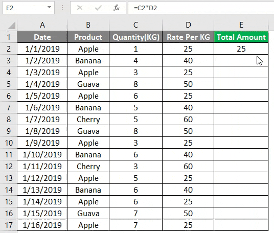 cell references in excel 1