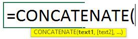 concatenate string syntax