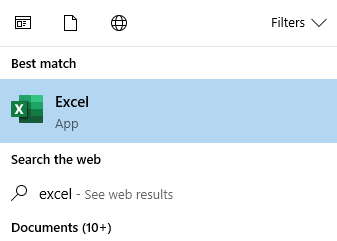 Excel Spreadsheet Examples 1-1