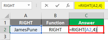 right function 1