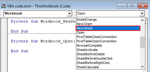 ThisWorkbook Module