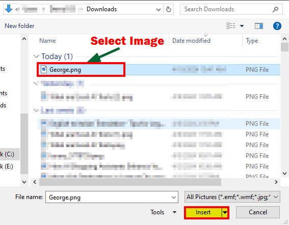 Family Tree in Excel 1-12