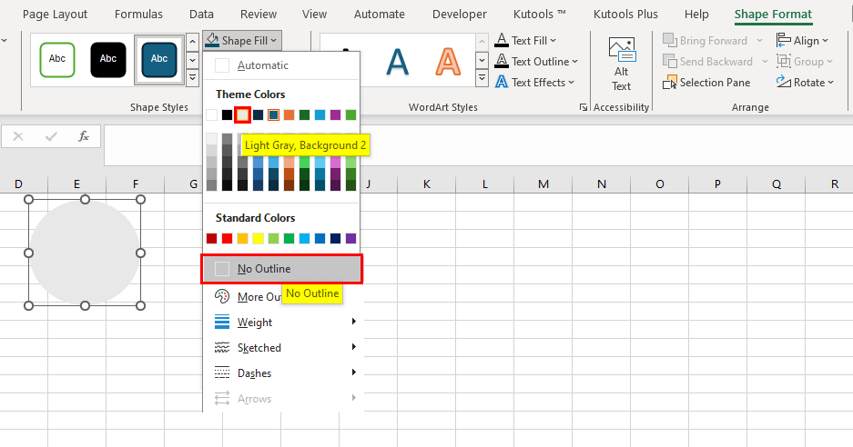Family Tree in Excel 1-6