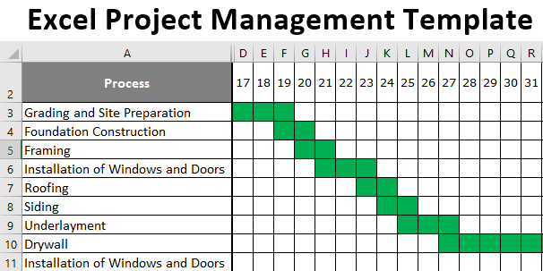 Excel Project Management Template 