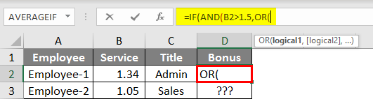 IF With AND & OR Function 1.4