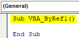 VBA ByRef Example 1.1