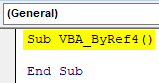 VBA ByRef Example 2.1