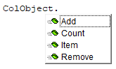 VBA Collection Object