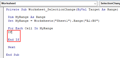 VBA Conditional Formatting Example 3.5