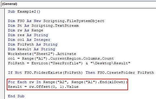 Append using Offset Function