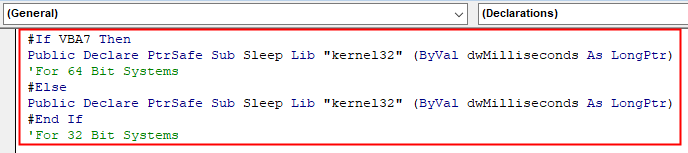 VBA Pause Example 3.1