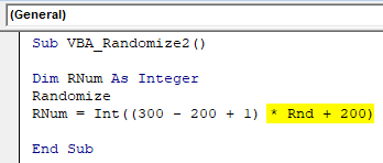 RND function Example 2-5