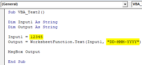 VBA Text Example 1-10