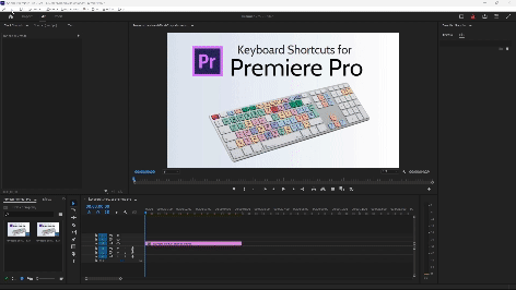 Keyboard Shortcuts for Premiere Pro - Ripple Delete