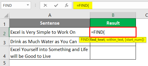 search for text in excel 1-2