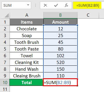 trim Formula in excel 1-2