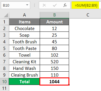 trim Formula in excel 1-8
