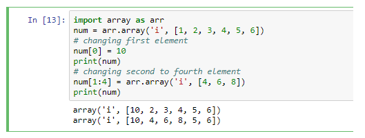  Arrays In Python