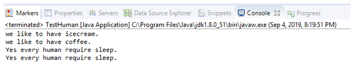Abstract Class in Java-1.2