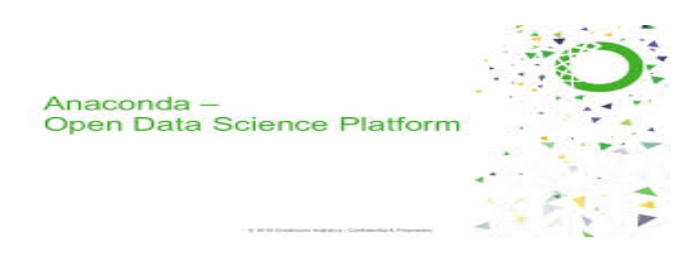 Data Science Platform- Anaconda Platform