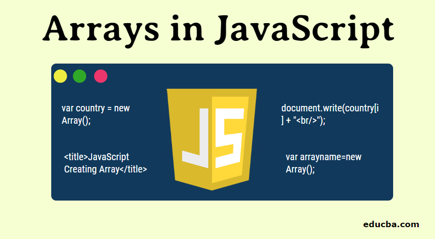 Arrays in JavaScript