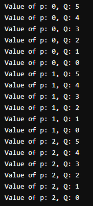 C# For Loop Example 4
