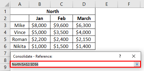 Consolidate reference