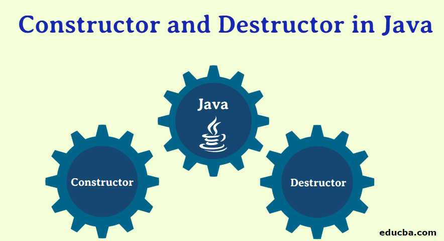 Constructor and Destructor in Java