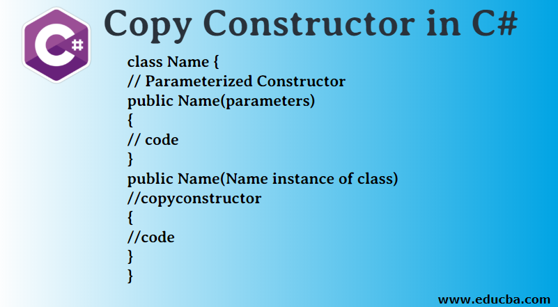 Copy Constructor in C#