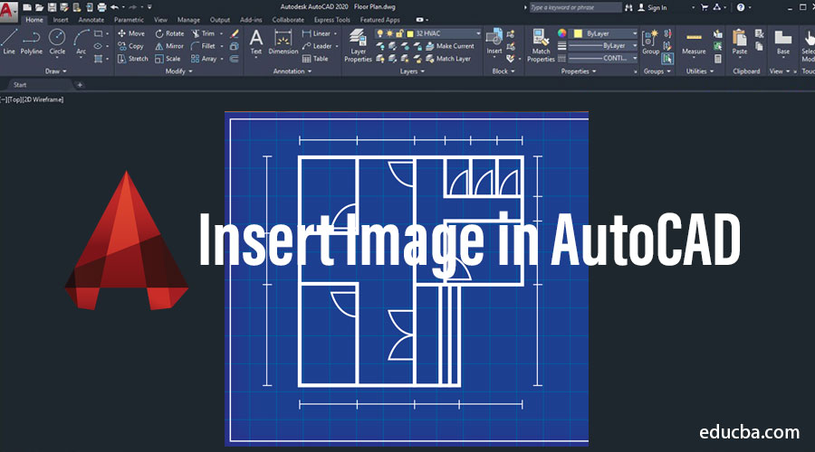 Insert Image in AutoCAD