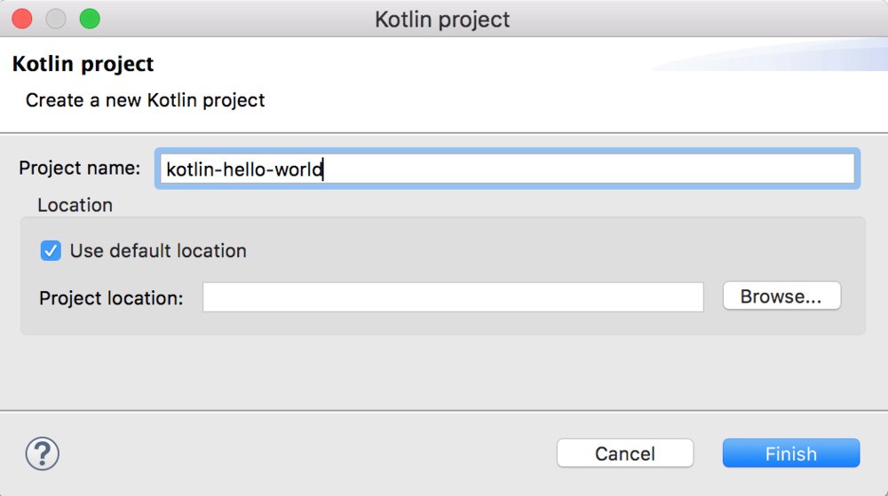 Installing Kotlin and setting it up with Eclipse - 3