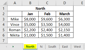 Consolidation in Excel 1-1