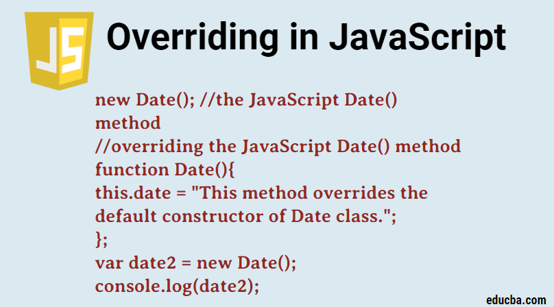 Overriding in javascript